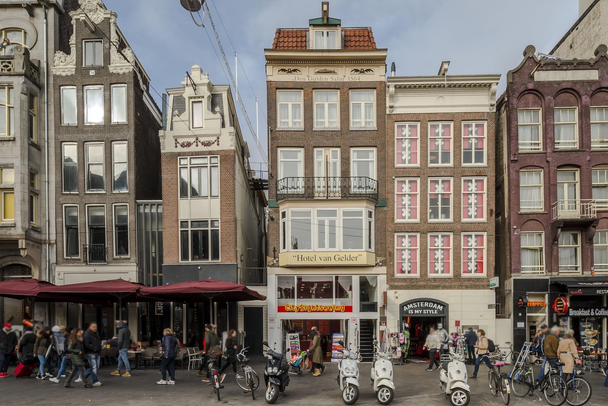 Hotel Van Gelder Amsterdam Exteriör bild